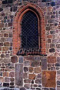 Blændet dør